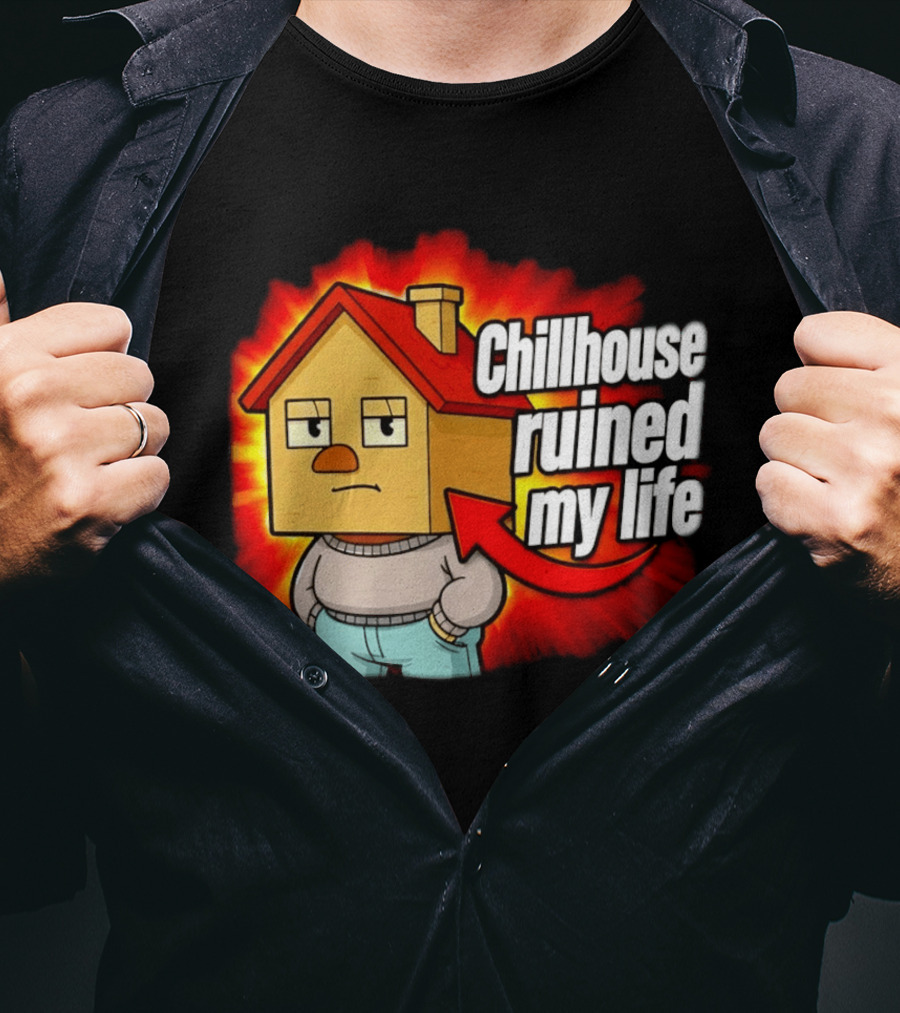 Chillhouse Ruined My Life Cube House T-Shirt