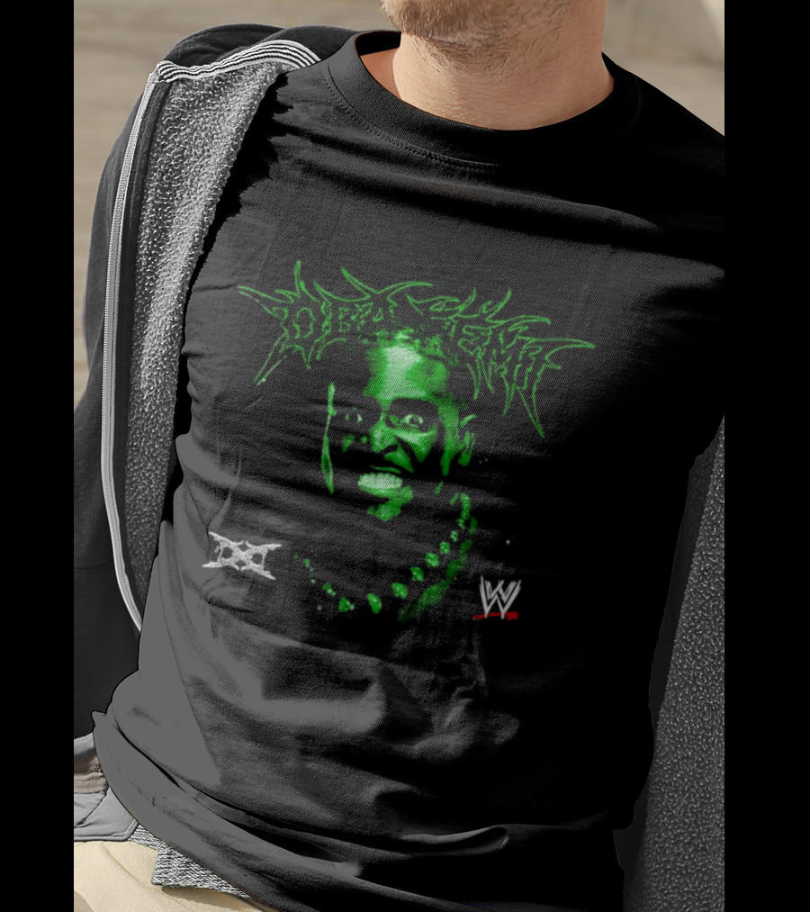 Ken Carson Oba Femi WWE DX Logo Green Face T-Shirt