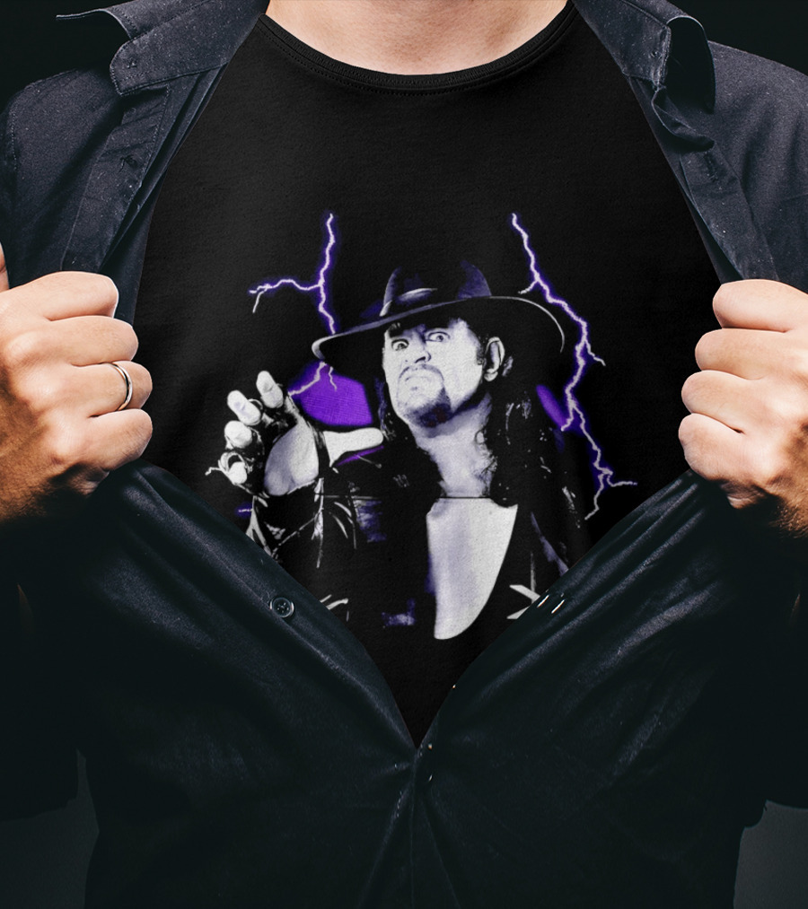 Ken Carson Meets WWE Superstar The Undertaker Lightning T-Shirt