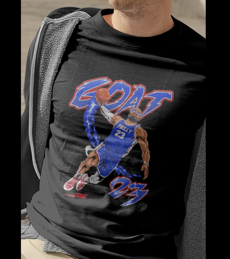 LeBron James Philly 23 GOAT Planet Euphoria Limited Edition T-Shirt