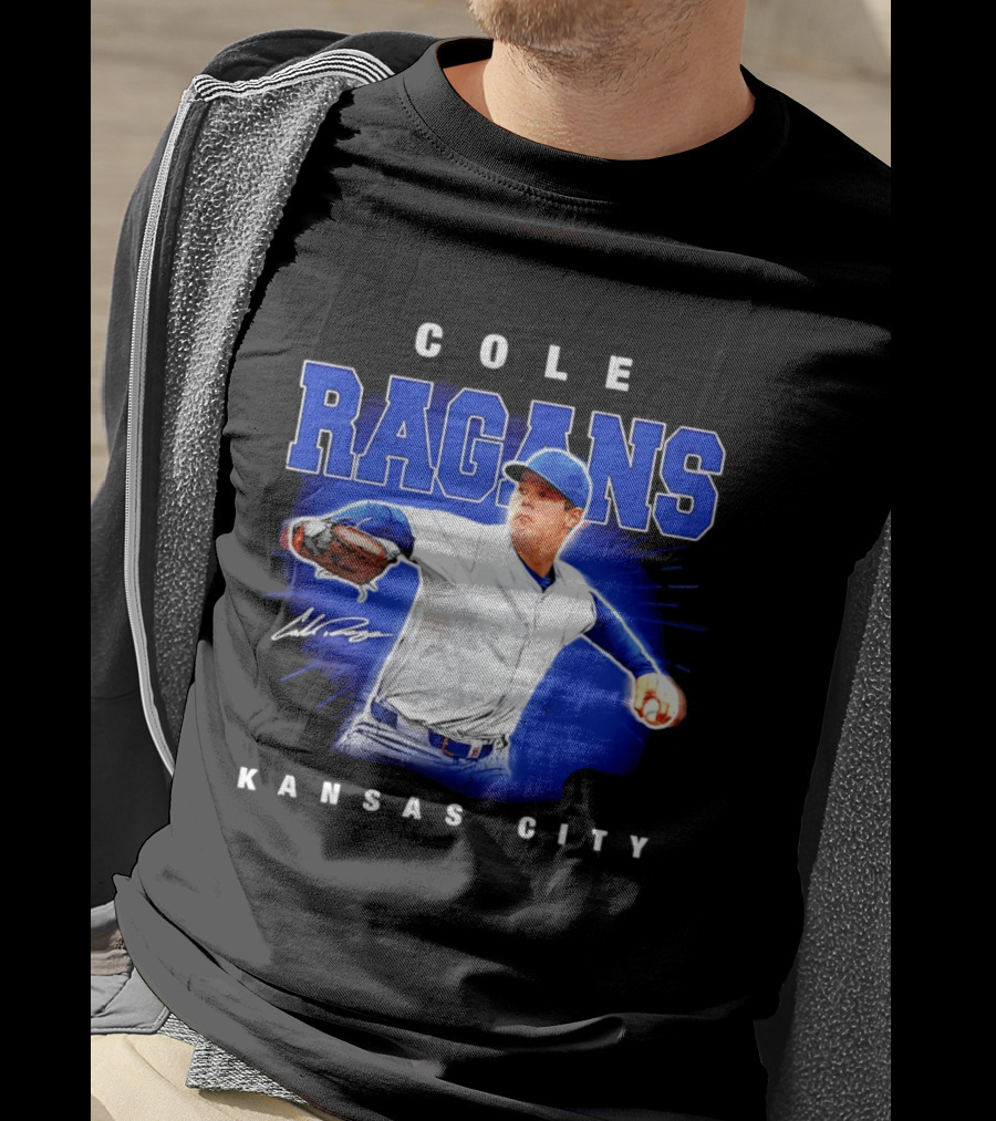 Cole Ragans Iconic Kansas City Pitcher Baseball Performance T-Shirt