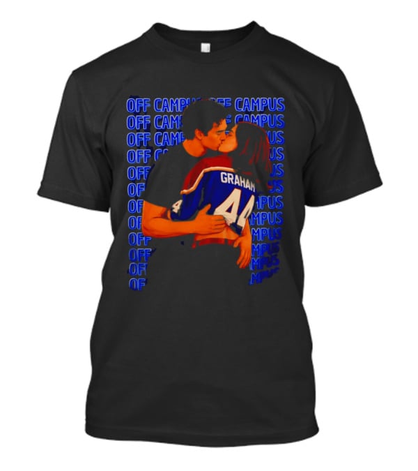 Off Campus Graham And Hannah Hockey Romance Kissing Scene T-Shirt