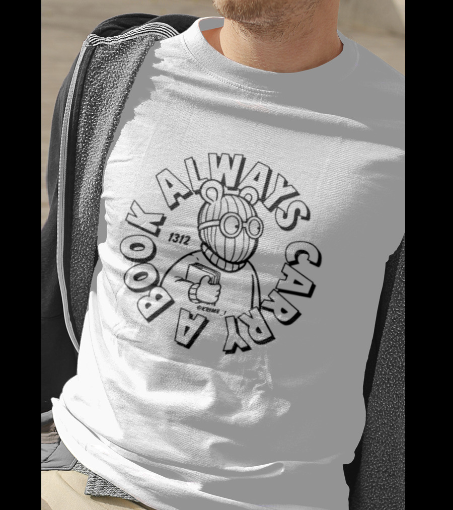 Always Carry A Book Arthur Read Reading Bear T-Shirt