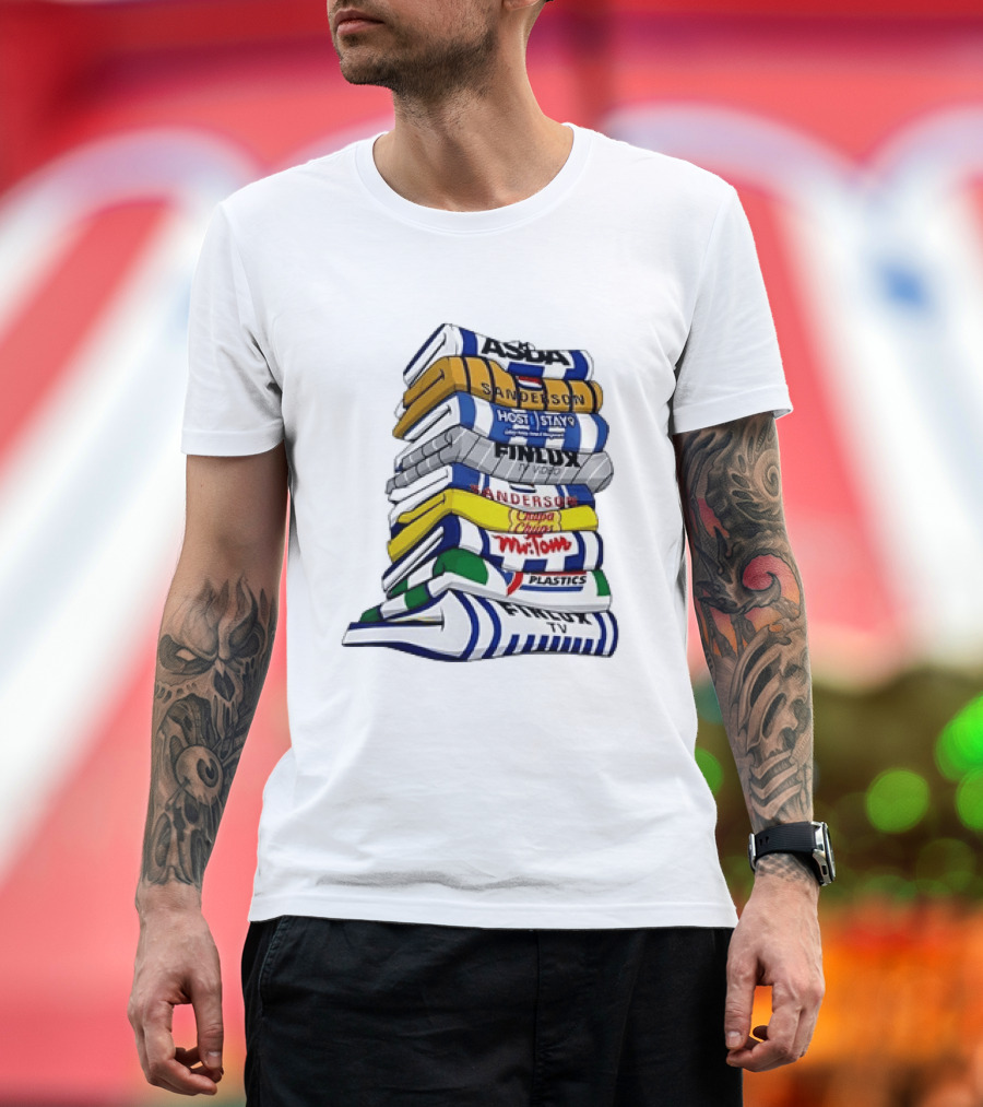 ASDA Sanderson Host Stay Finlux TV Chupa Chups Mr Tom Plastics T-Shirt
