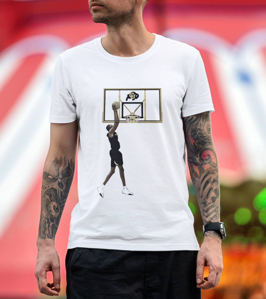 Colorado Buffaloes Bangot Dak Dunk Basketball Team T-Shirt