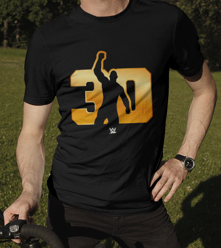 The Rock 30 WWE Years Anniversary Celebration T-Shirt