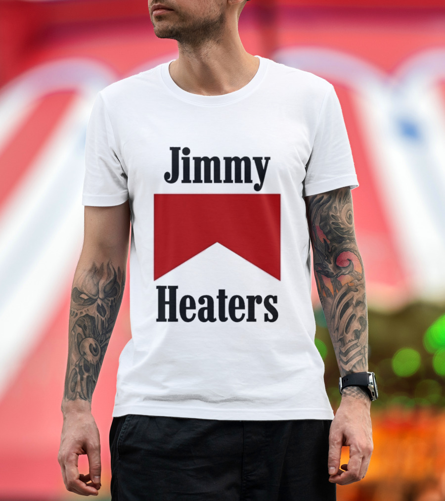 Jimmy Heaters Marlboro Cigarettes Red Banner T-Shirt