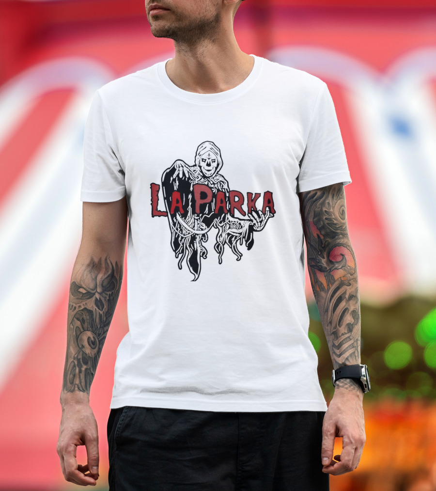 La Parka Grim Reaper Lucha Libre Luchador T-Shirt
