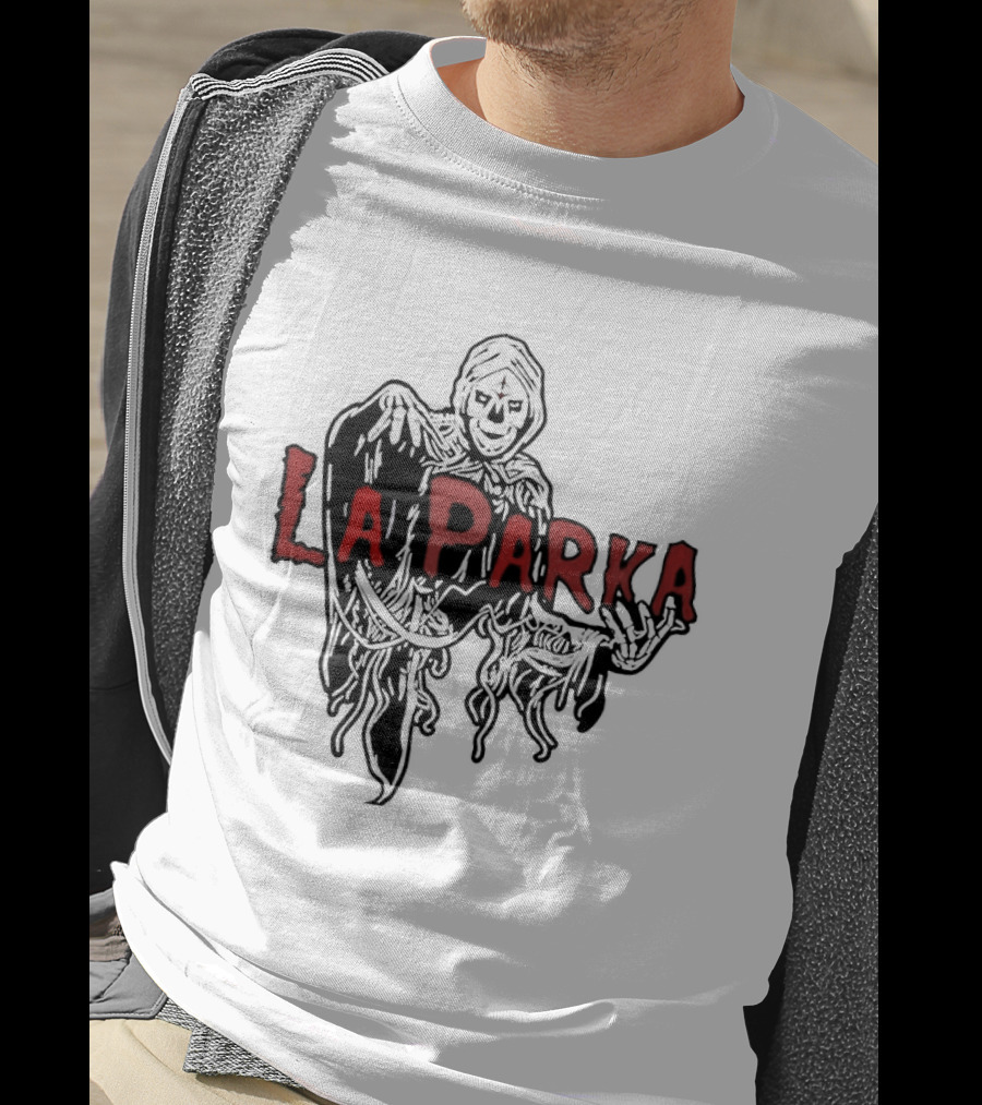 La Parka Grim Reaper Lucha Libre Luchador T-Shirt