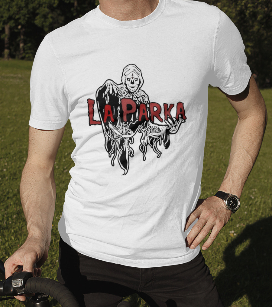 La Parka Grim Reaper Lucha Libre Luchador T-Shirt