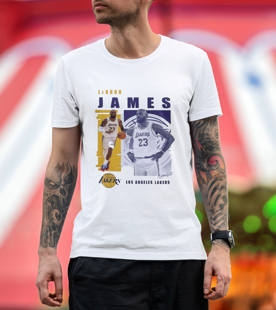 LeBron James Los Angeles Lakers NBA 2026 Team Legend T-Shirt