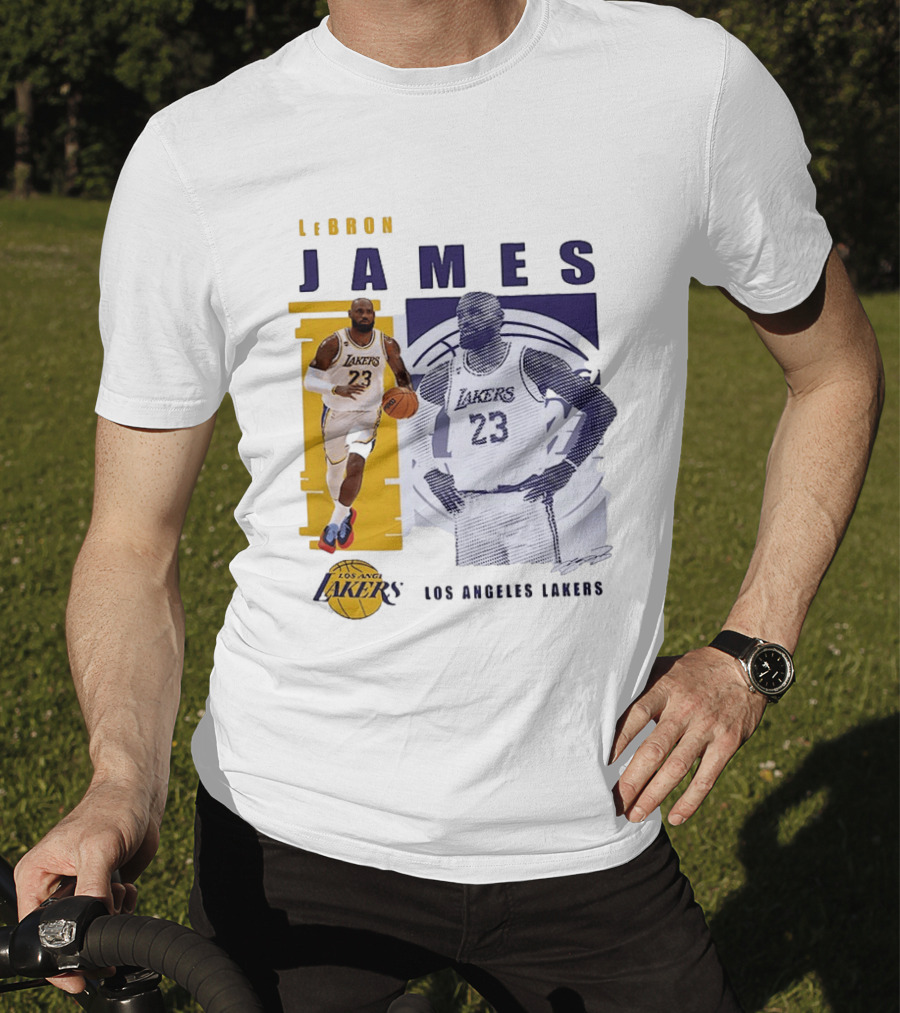 LeBron James Los Angeles Lakers NBA 2026 Team Legend T-Shirt