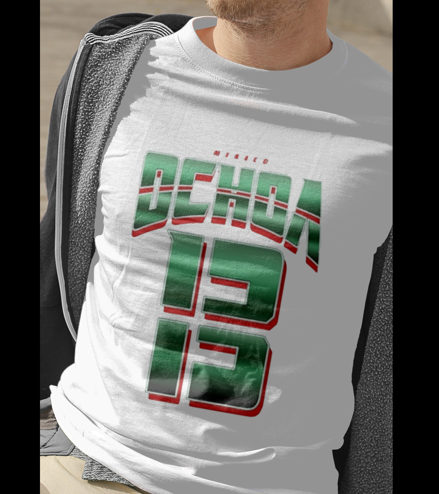 Guillermo Ochoa Mexico Jersey Ochoa 13 El Tri Number T-Shirt
