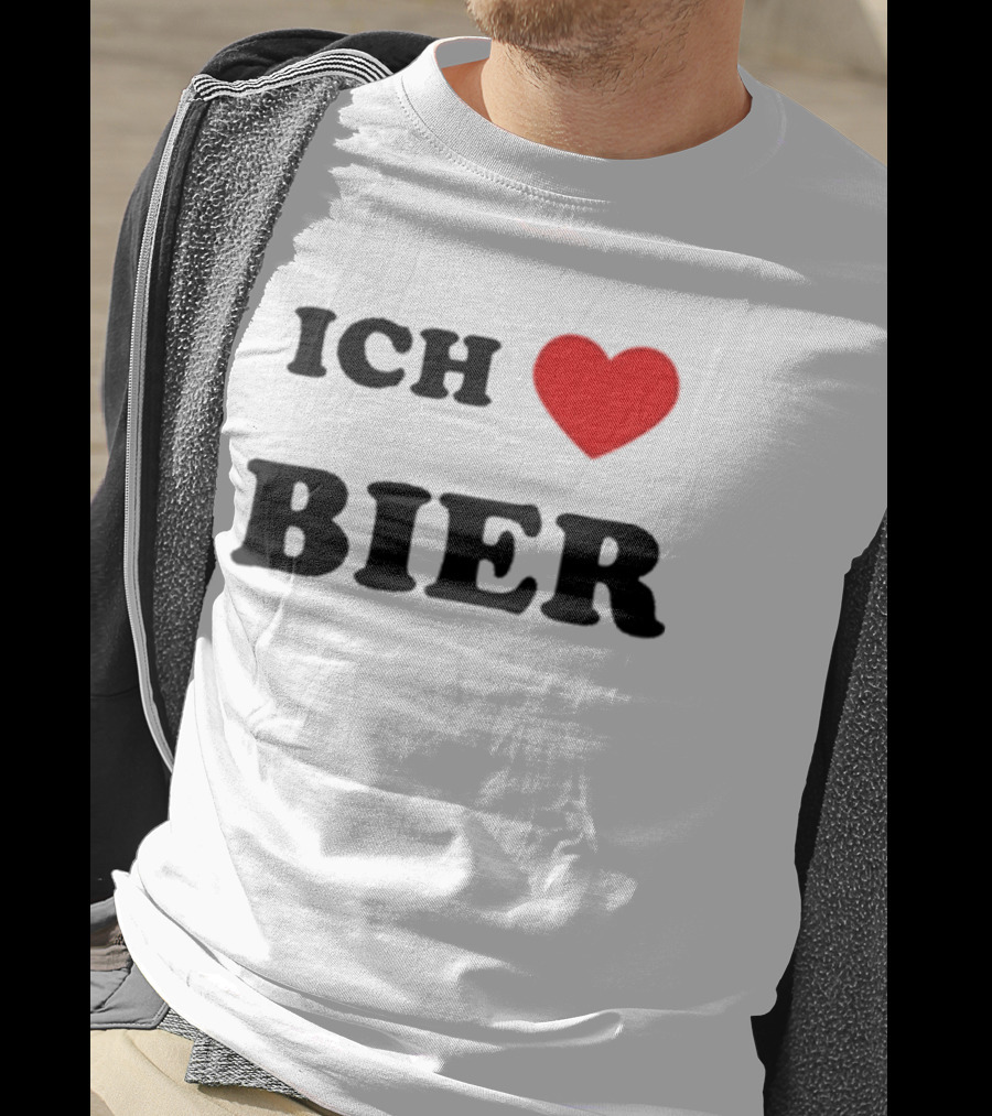 Ich Love Bier Heart Germany T-Shirt