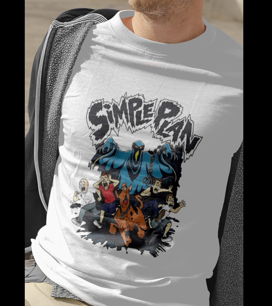Simple Plan Scooby Doo The Bigger Than You Think Tour 2026 T-Shirt