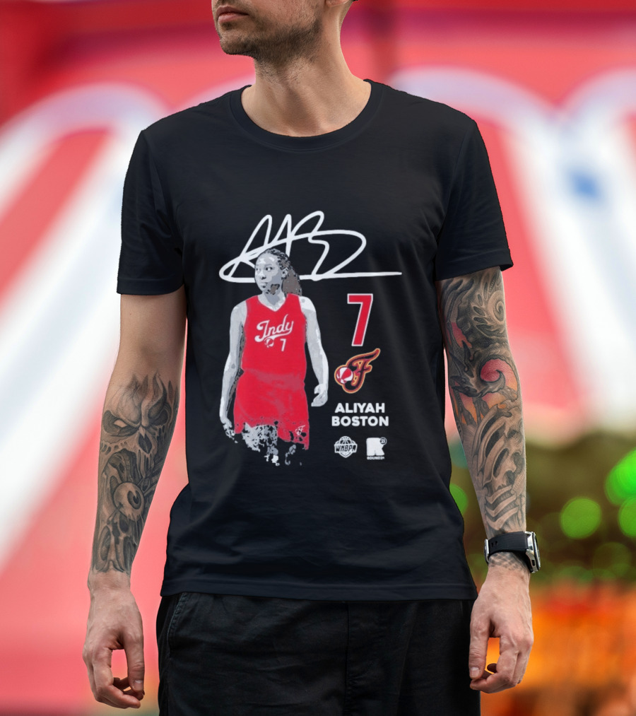 Aliyah Boston Indy 7 Indiana Fever WNBPA T-Shirt