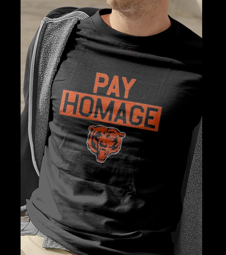 Chicago Bears Pay Homage Bear T-Shirt