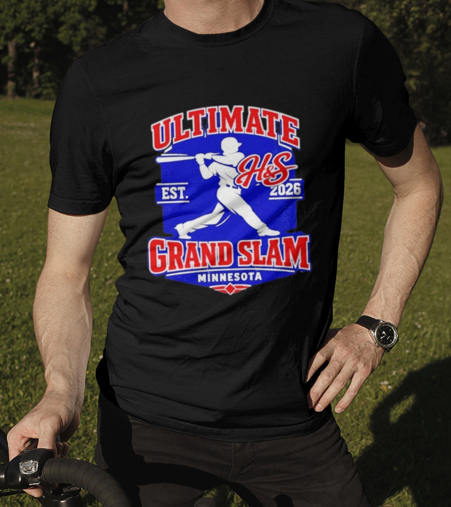 Ultimate H&S Grand Slam Baseball Minnesota Est 2026 T-Shirt