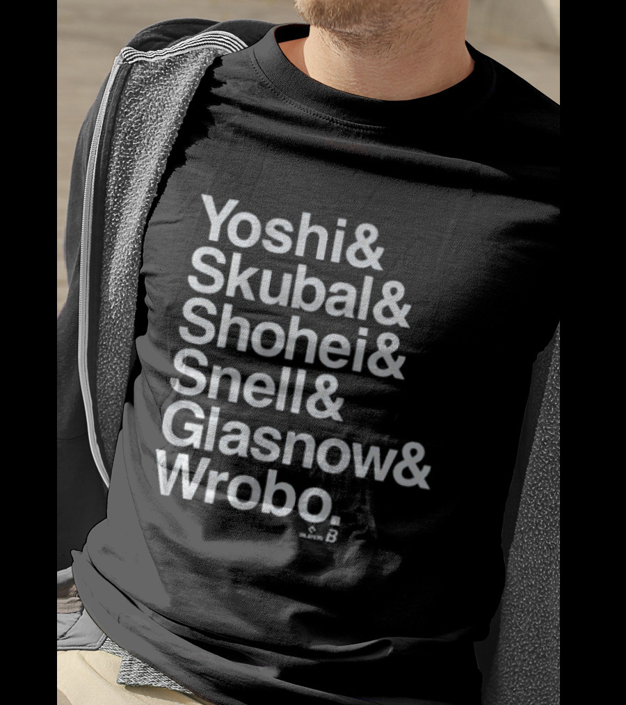Yoshi Skubal Shohei Snell Glasnow Wrobo Ampersand List T-Shirt