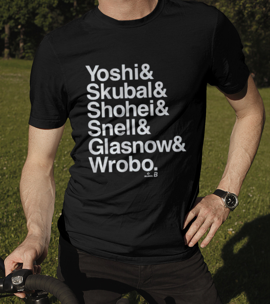 Yoshi Skubal Shohei Snell Glasnow Wrobo Ampersand List T-Shirt