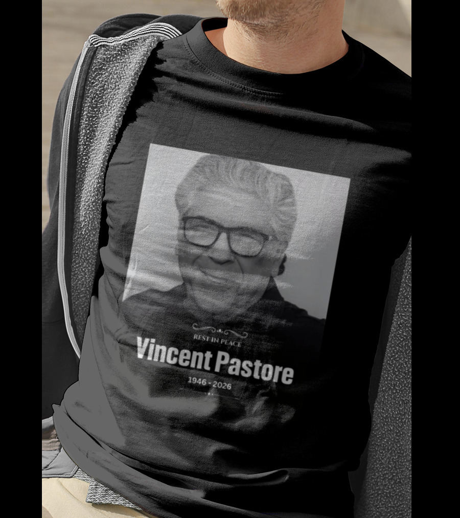 Vincent Pastore 1946 2026 Rest In Peace Memorial T-Shirt