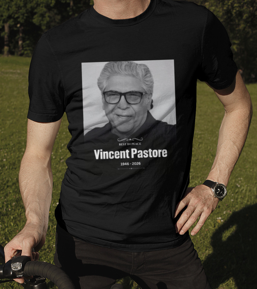 Vincent Pastore 1946 2026 Rest In Peace Memorial T-Shirt