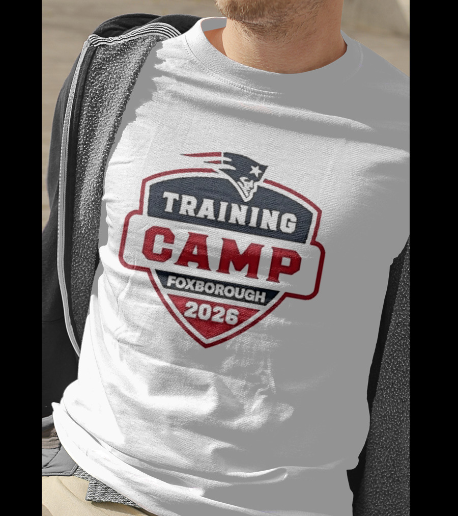 New England Patriots Training Camp Foxborough 2026 T-Shirt