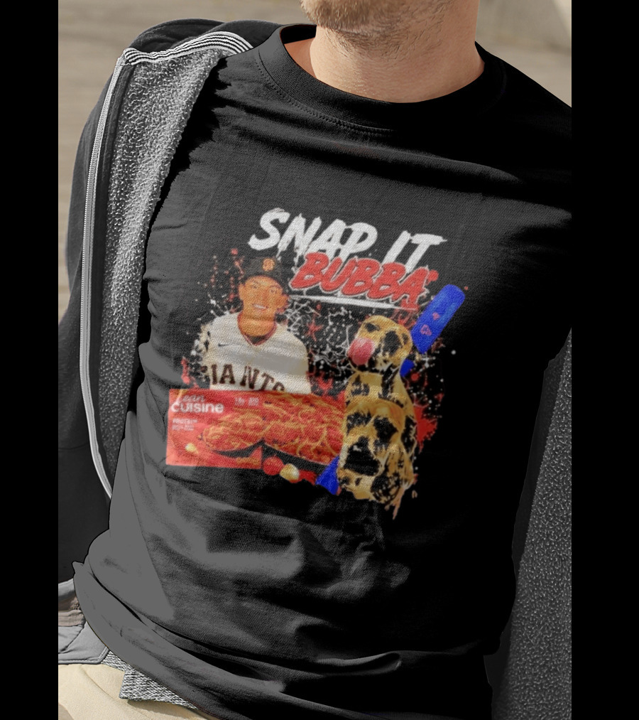 Snap It Bubba San Francisco Giants Lean Cuisine Spaghetti T-Shirt
