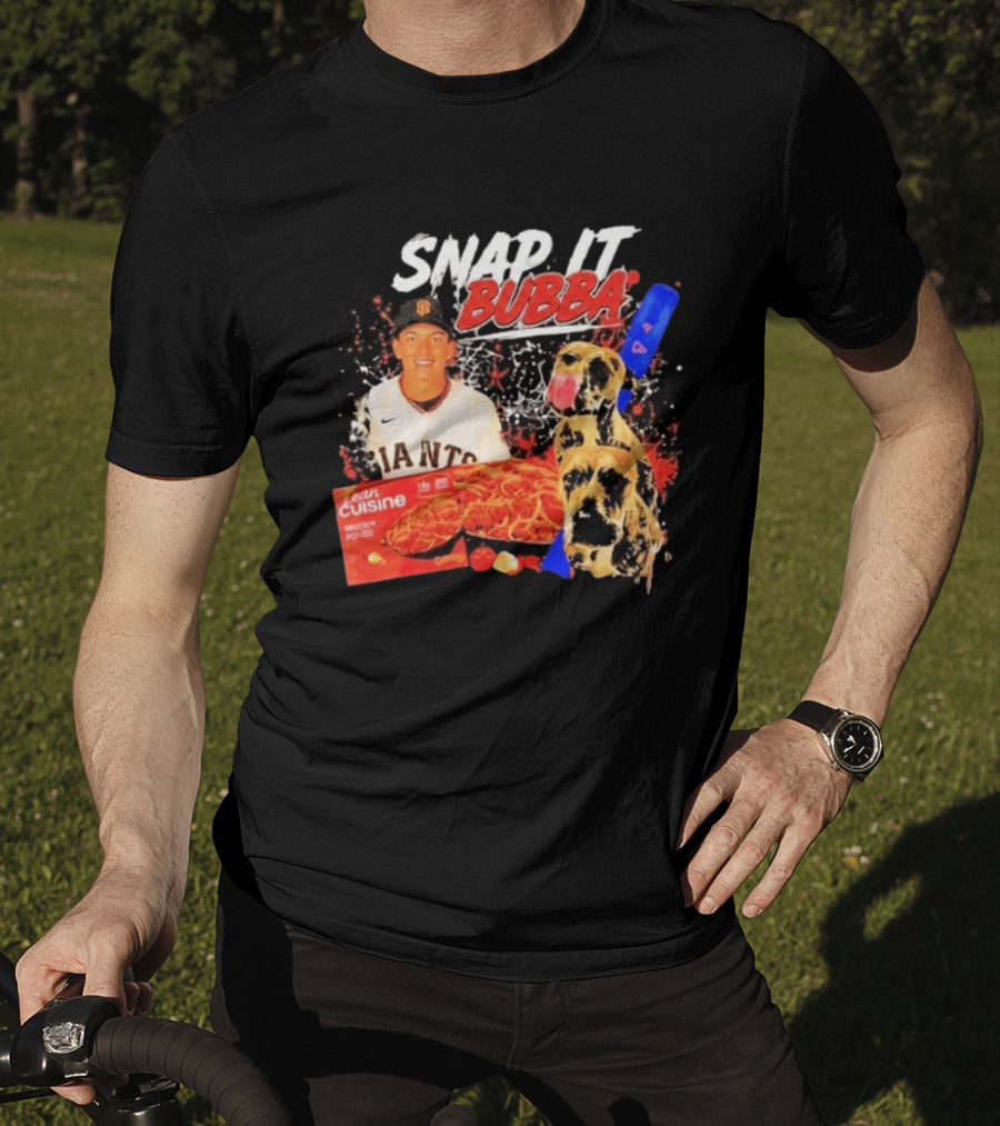 Snap It Bubba San Francisco Giants Lean Cuisine Spaghetti T-Shirt