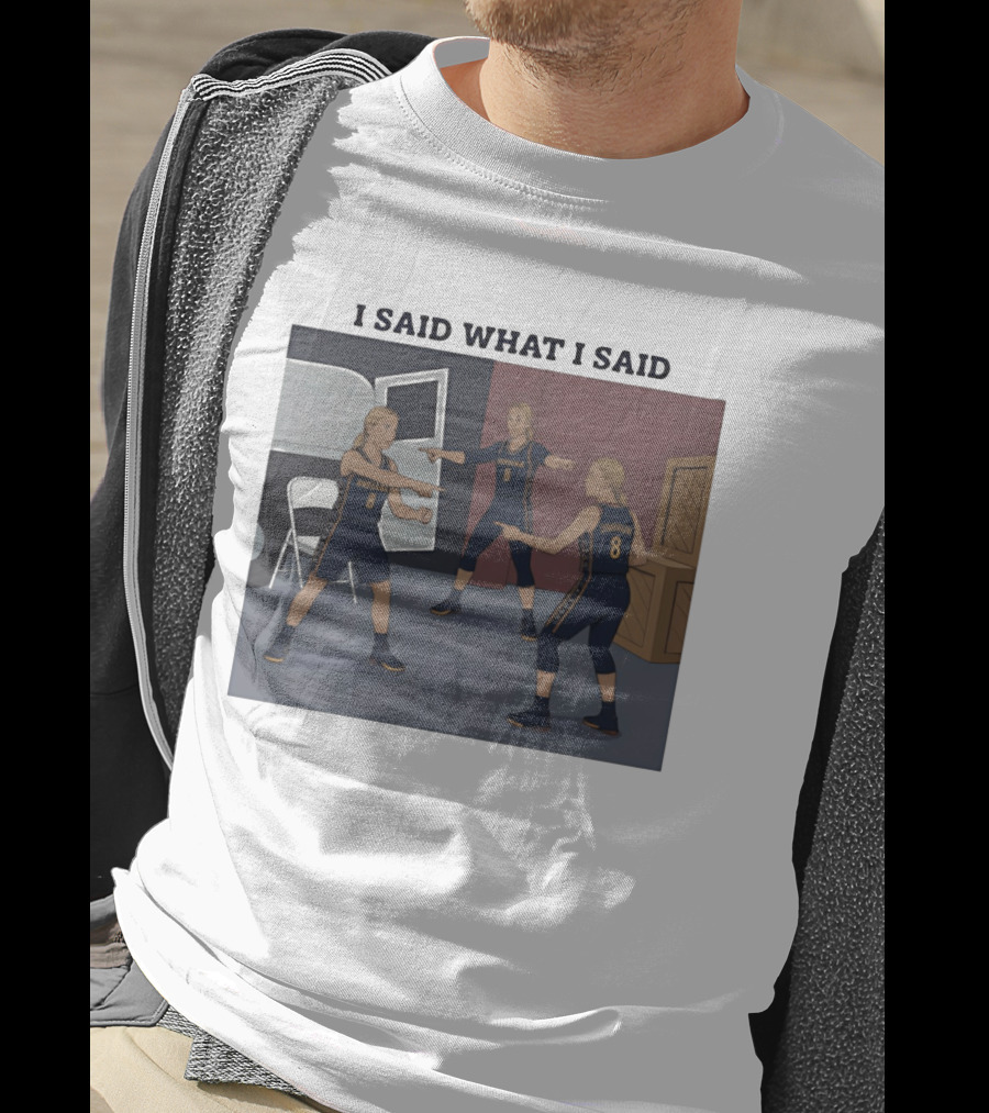 Indiana Basketball I Said What I Said T-Shirt
