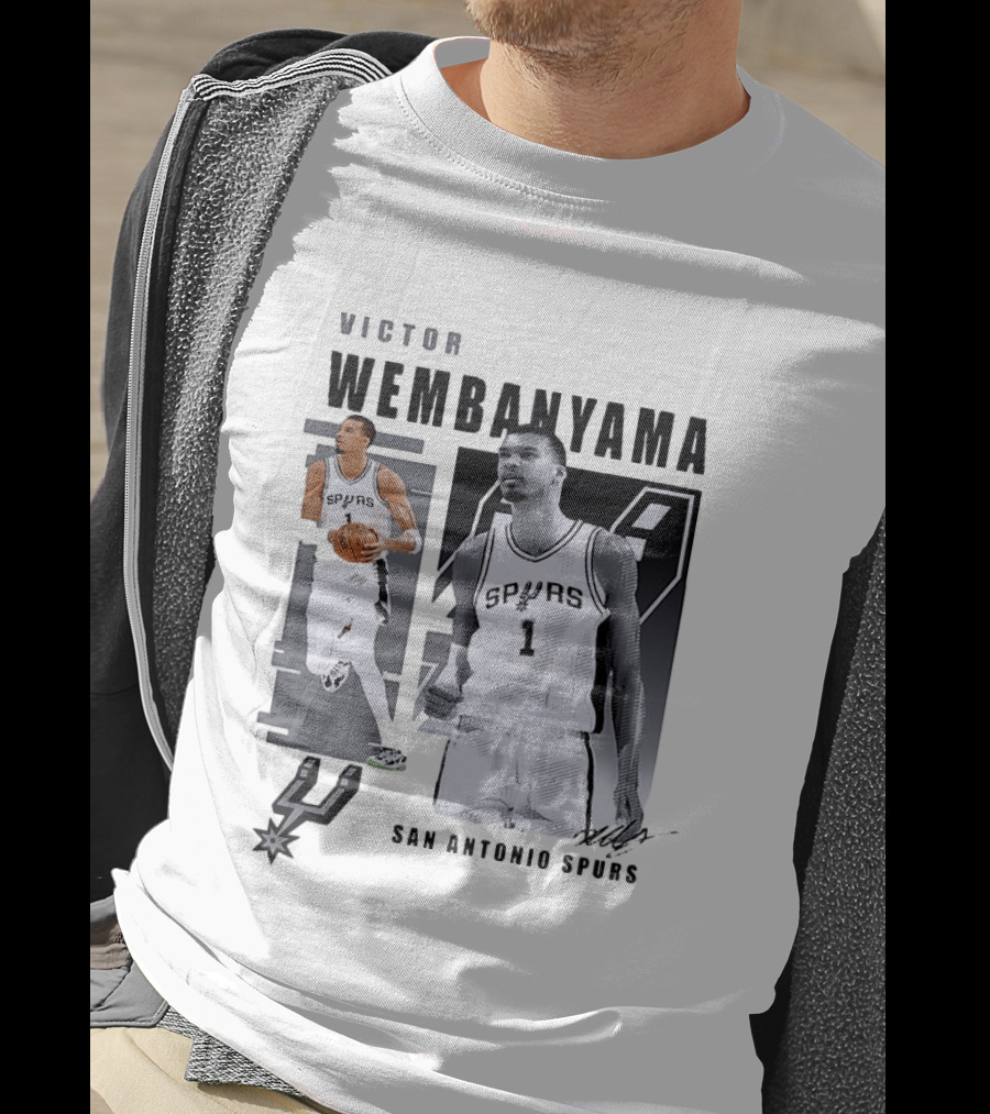 Victor Wembanyama San Antonio Spurs 2026 T-Shirt