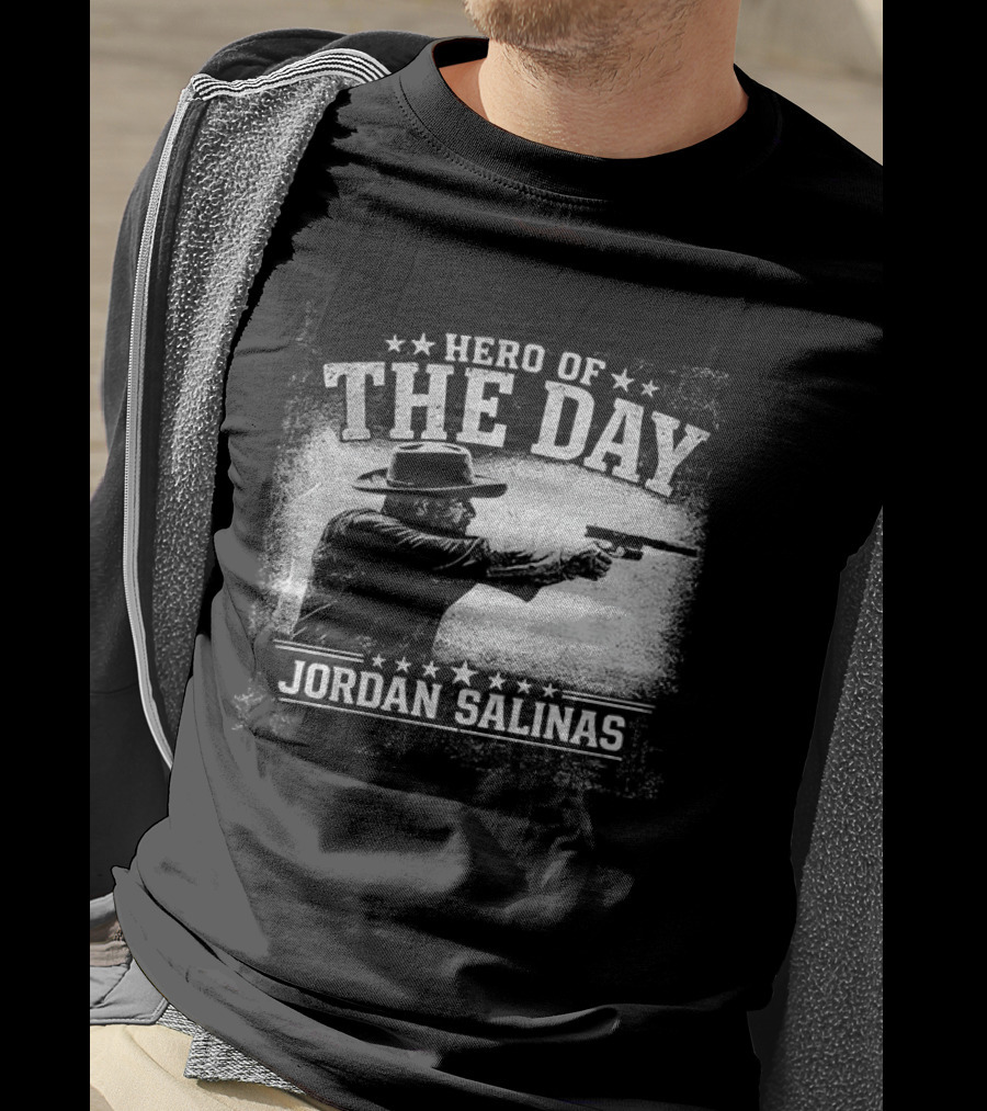 Hero Of The Day Jordan Salinas T-Shirt