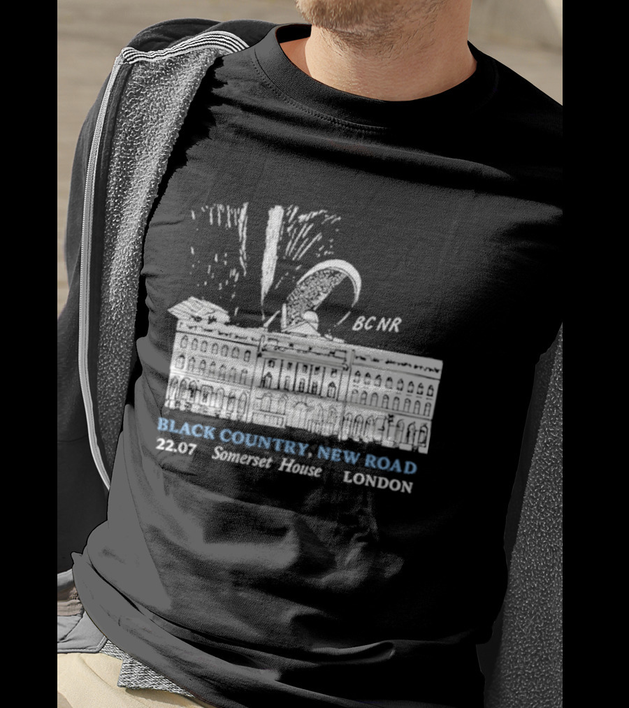 Black Country New Road BCNR Somerset House 22.07 London T-Shirt