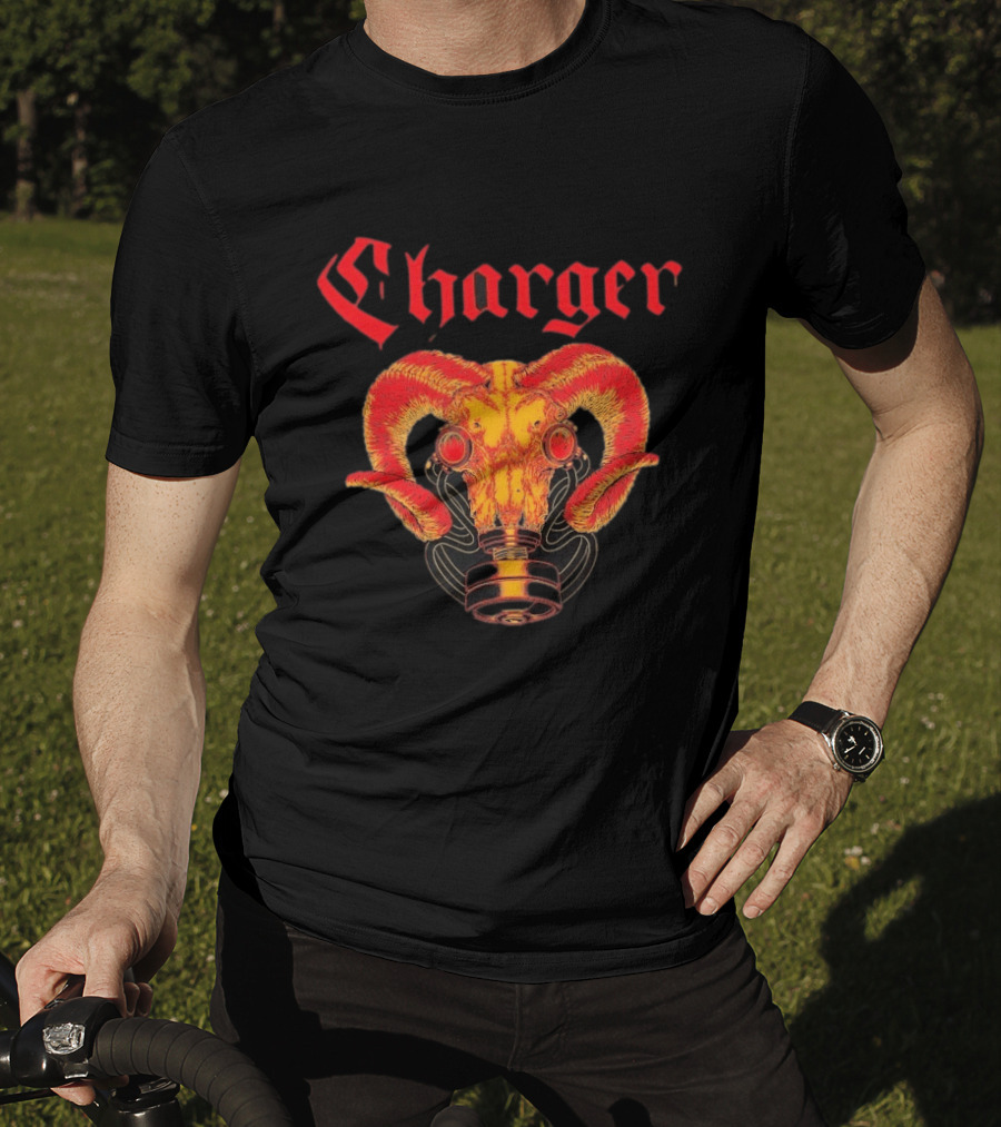 Charger Apocalypse Gas Mask Ram T-Shirt