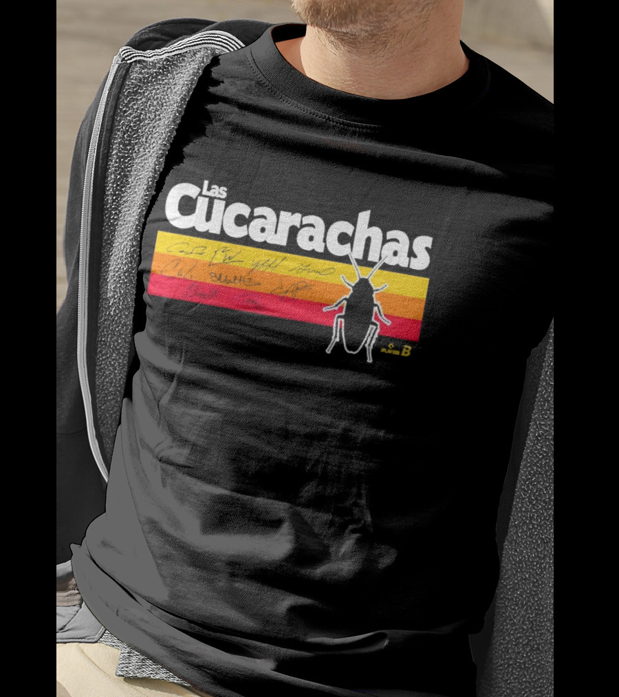 Houston Baseball Las Cucarachas Signature Series T-Shirt