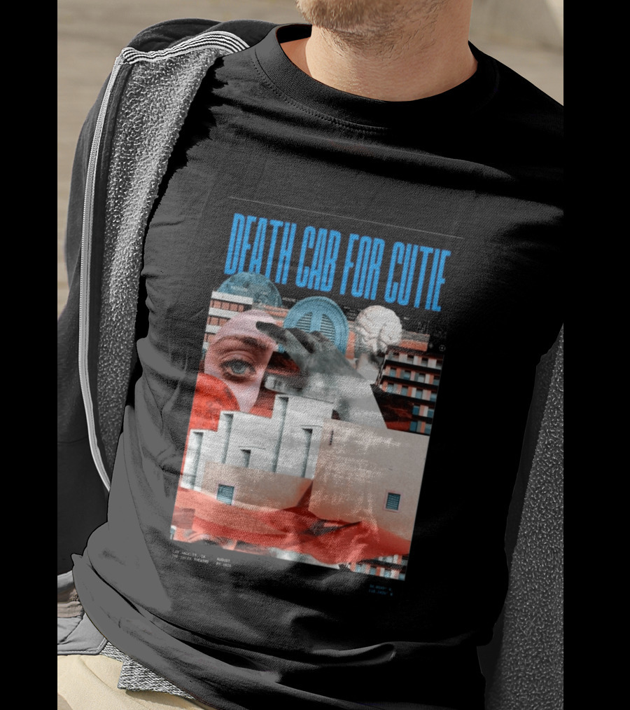 Death Cab For Cutie August 03 2026 Los Angeles The Greek Theatre Collage T-Shirt