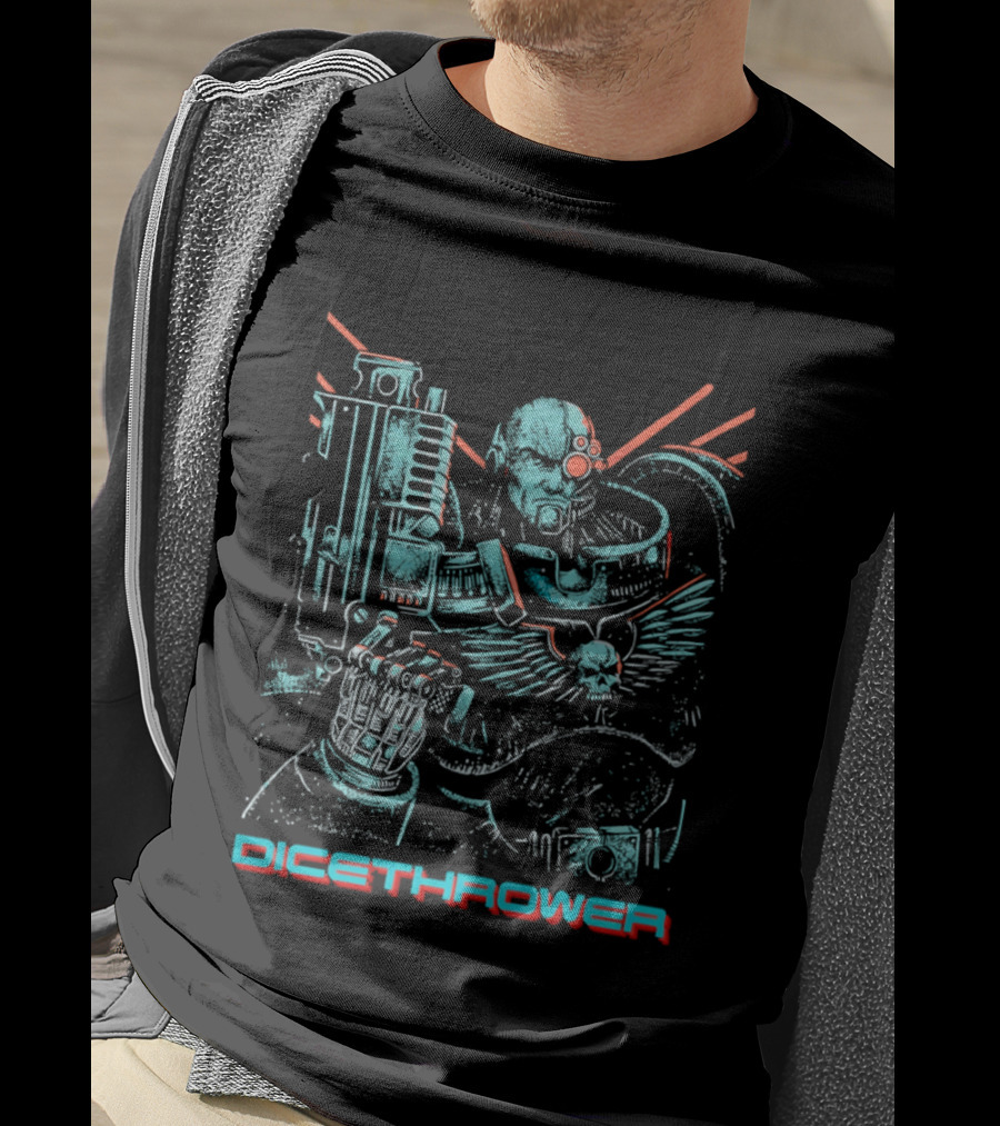 Warhammer 40000 Space Marine Dicethrower T-Shirt