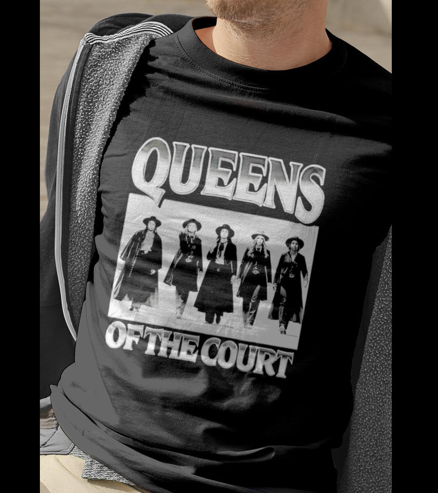 Queens Of The Court Western Fashionista Empowerment T-Shirt