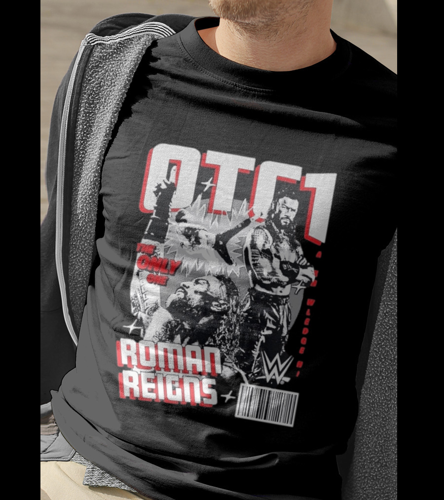 OTC1 Roman Reigns WWE The Only One Superstar T-Shirt