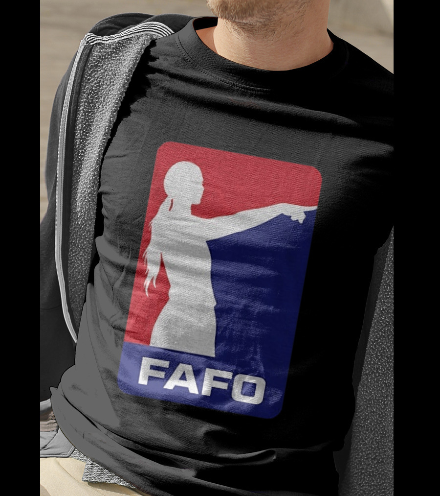 Sophie Cunningham FAFO Pointing Indiana Fever WNBA Fan T-Shirt