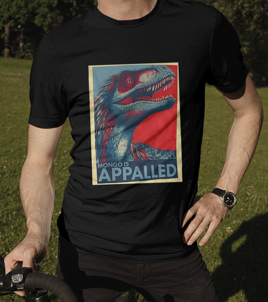Dungeon Crawler Carl Mongo Is Appalled Dinosaur T-Shirt