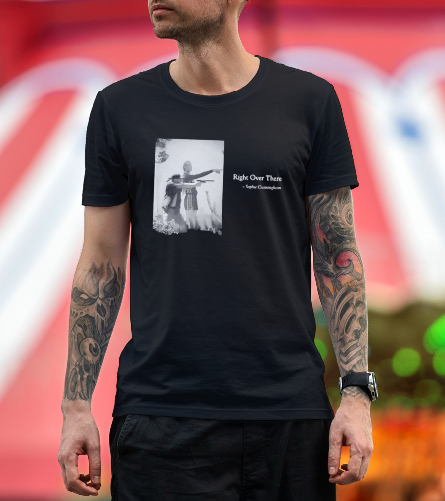 Right Over There Sophie Cunningham Vintage Western Scene T-Shirt