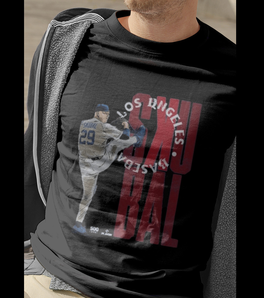 Tarik Skubal Los Angeles Baseball 29 T-Shirt