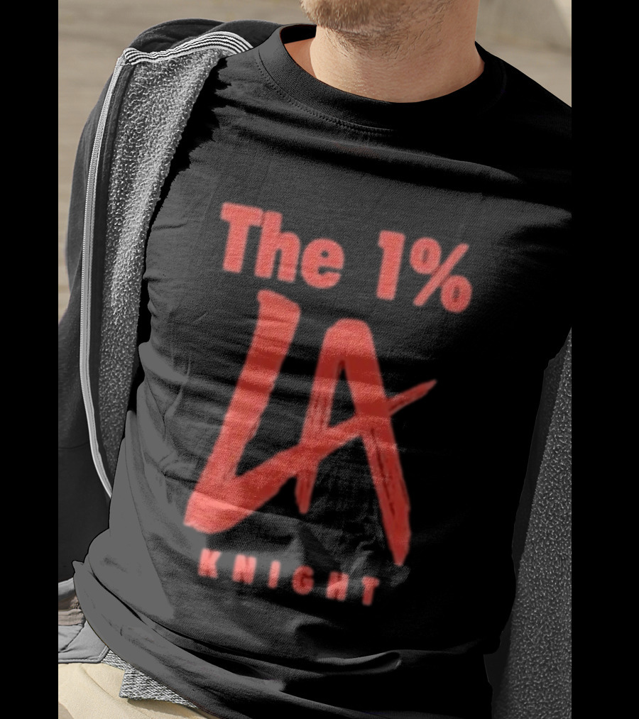 The 1% LA Knight Bold Red T-Shirt