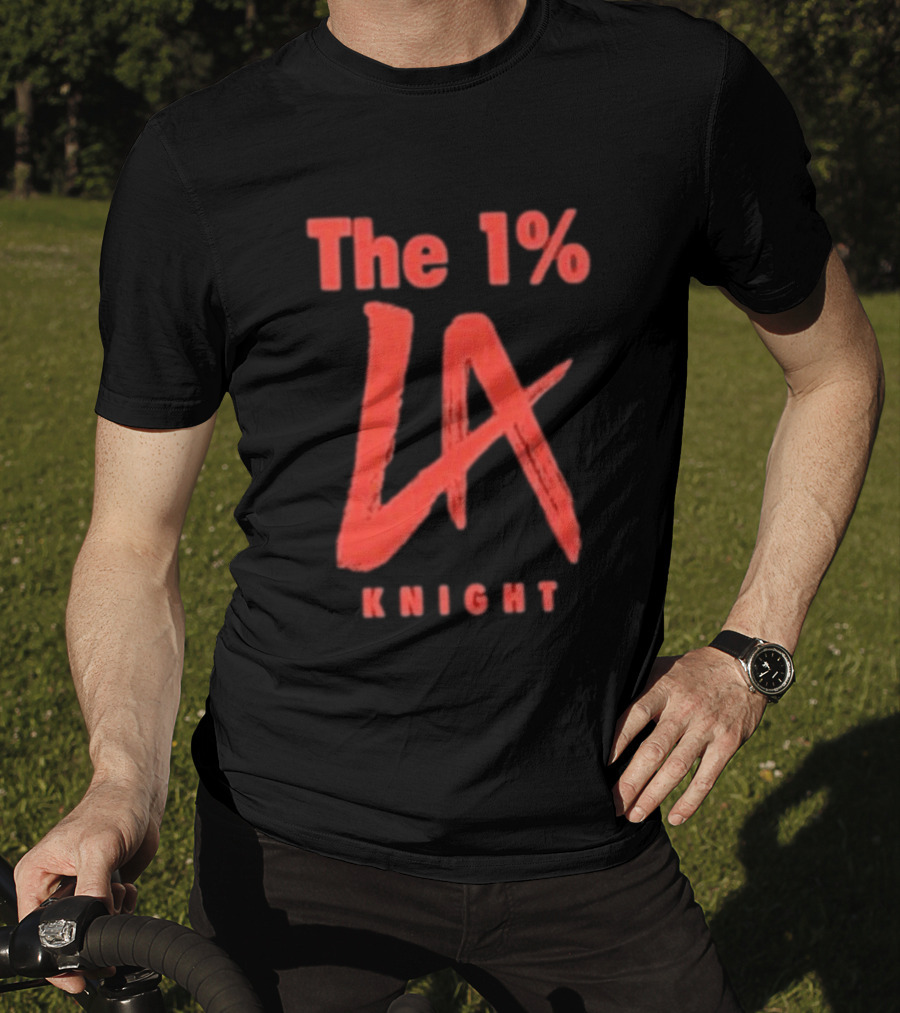 The 1% LA Knight Bold Red T-Shirt