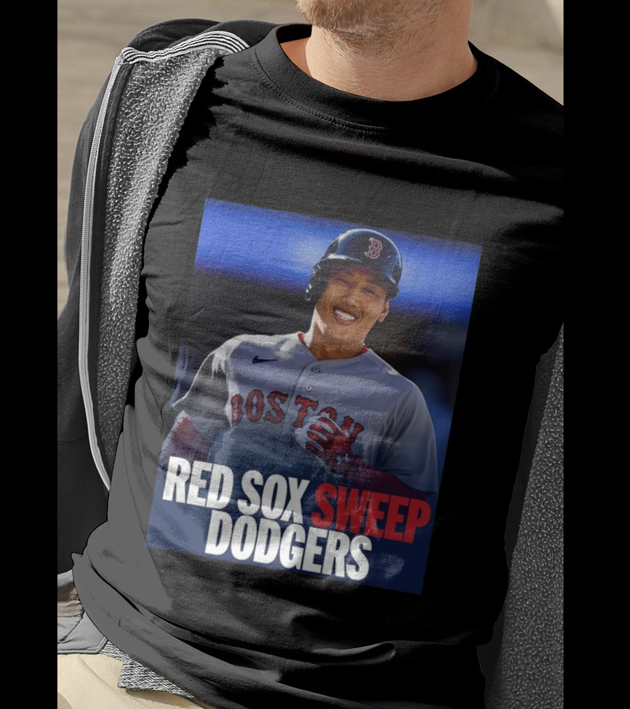 Boston Red Sox Sweep Dodgers Victory Celebration 2026 T-Shirt