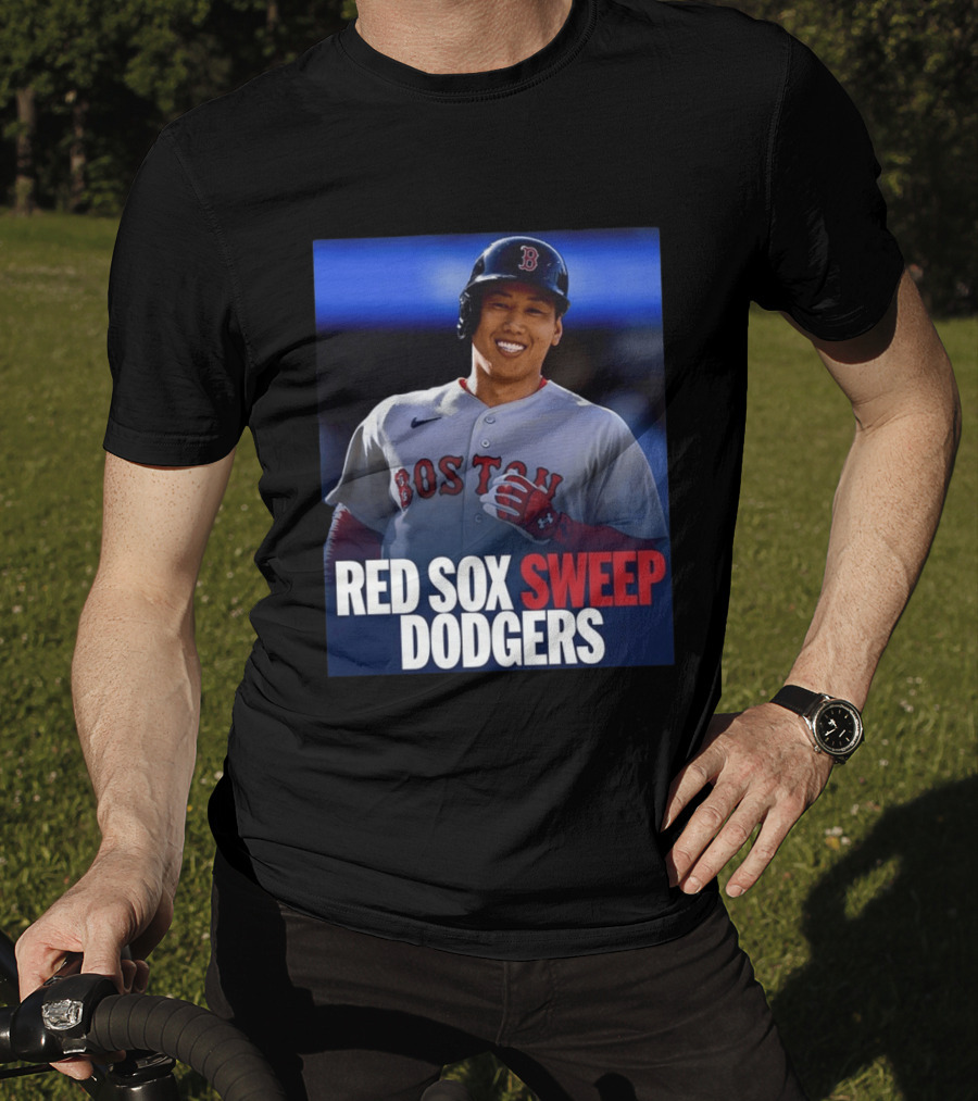 Boston Red Sox Sweep Dodgers Victory Celebration 2026 T-Shirt