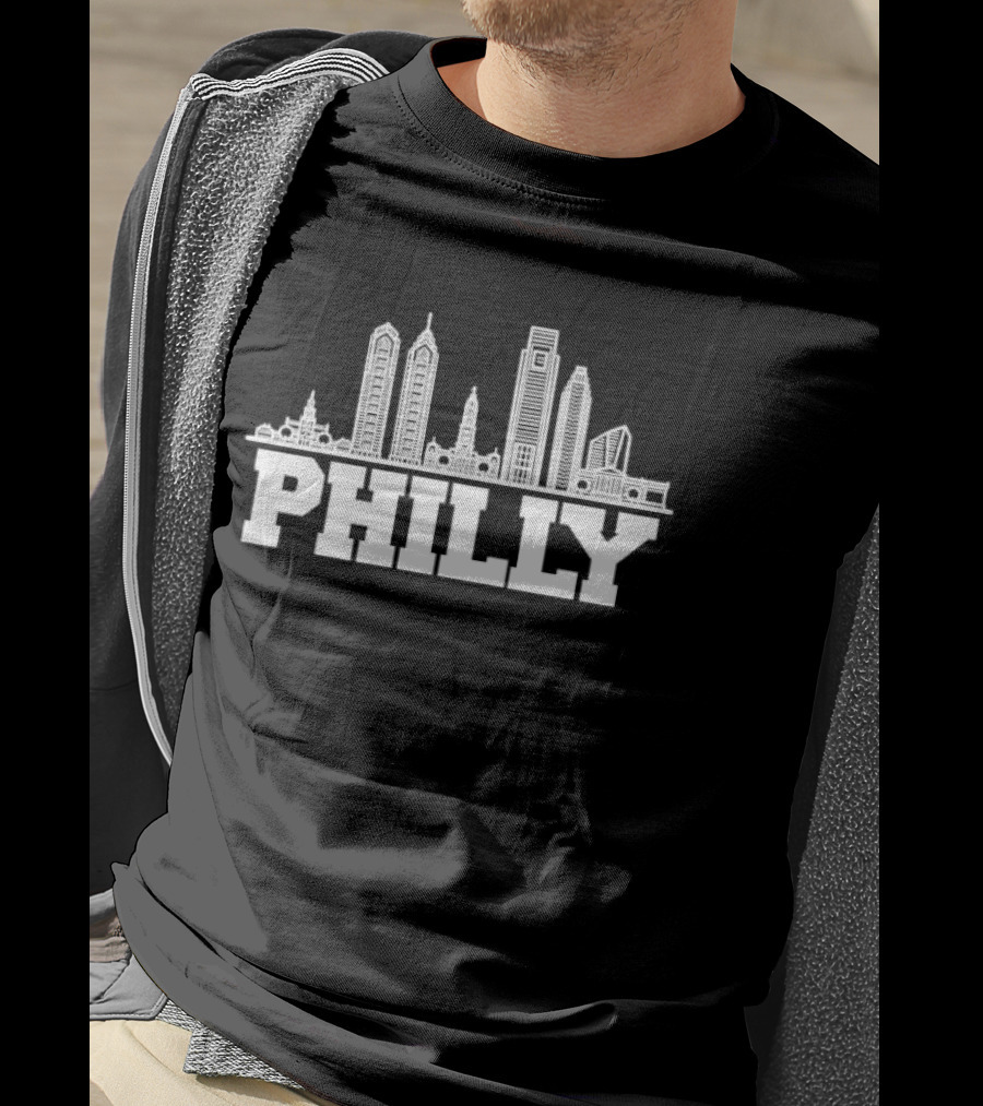 Philadelphia Skyline Philly Cityscape T-Shirt