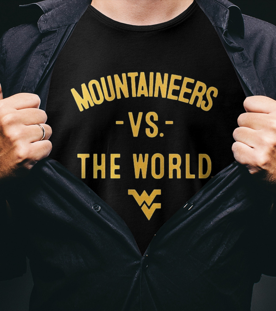 West Virginia Mountaineers Vs. The World 2026 WVU T-Shirt