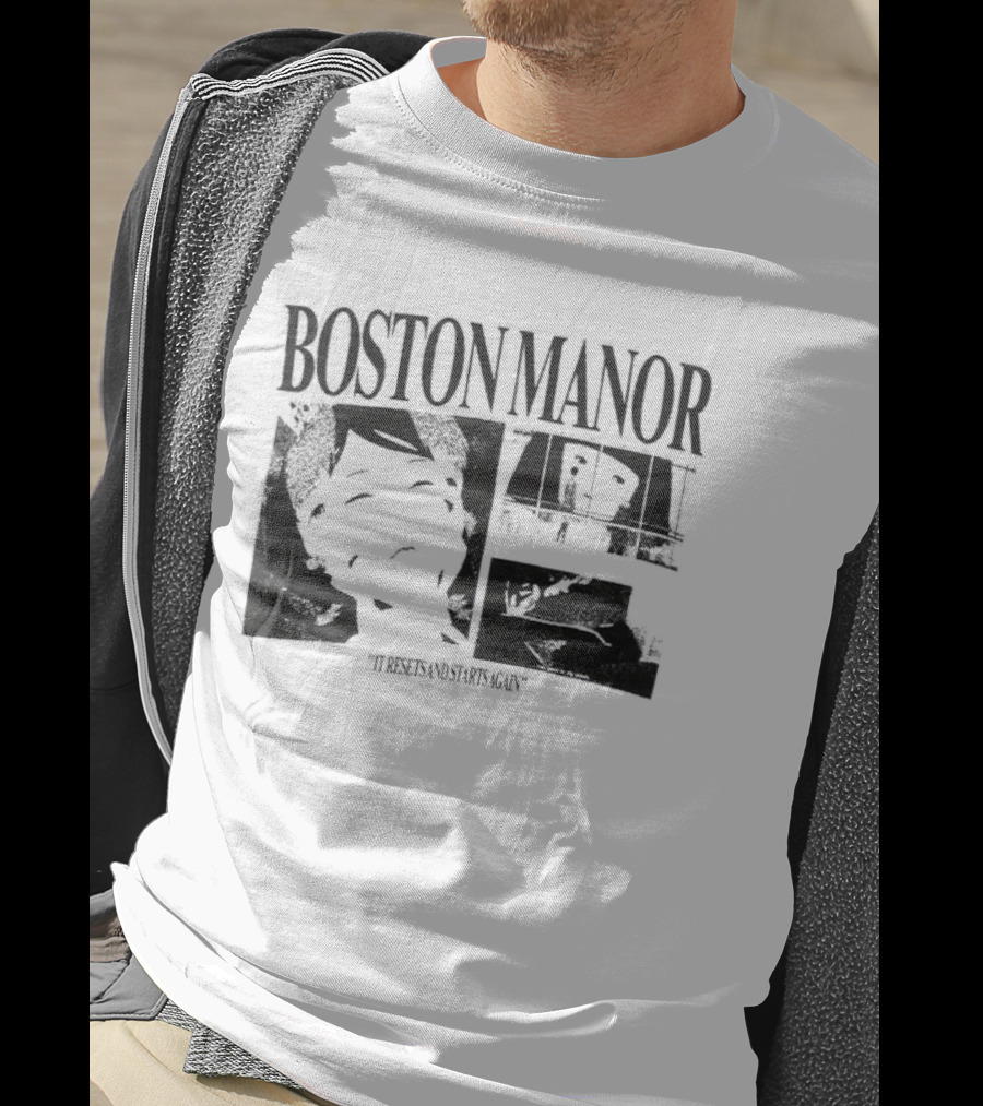 Boston Manor It Resets And Starts Again Paprika Album T-Shirt